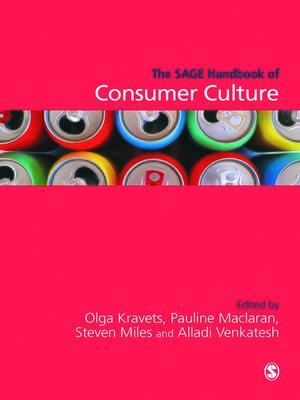 cover image of The SAGE Handbook of Consumer Culture